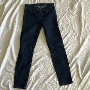 J Crew Toothpick Jeans Size 26